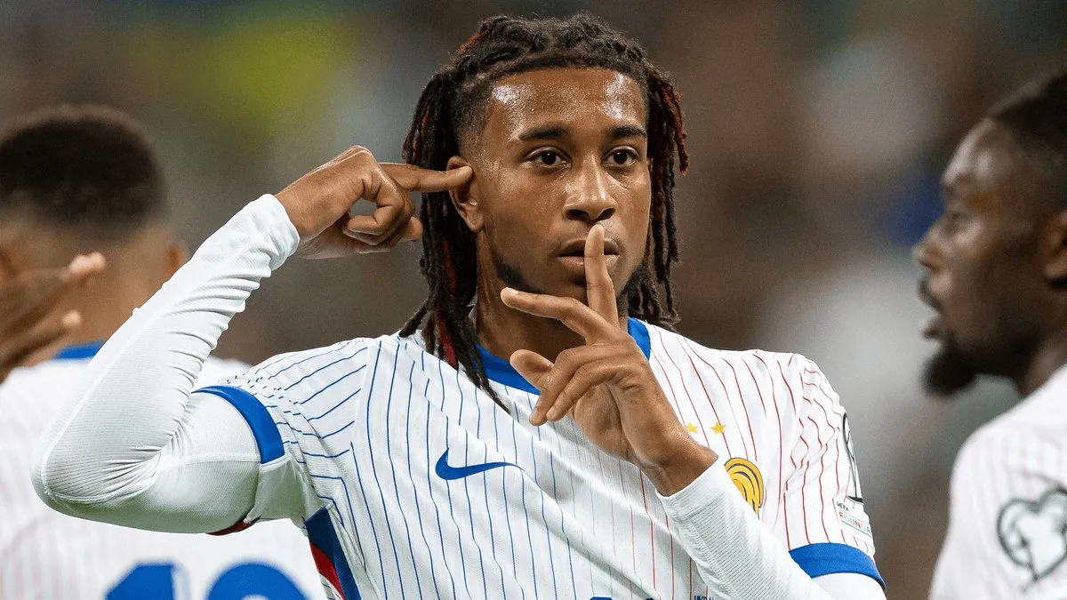 kaiyun-奥利塞法国队表现亮眼！楚阿梅尼：他最厉害的是踢球很轻松