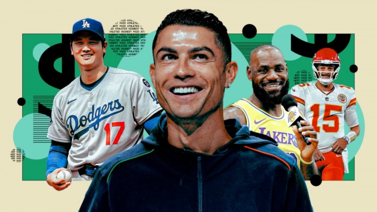 开云官网-2025收入最高运动员：C罗2.6亿刀居首，梅西1.3亿第3，本泽马第6