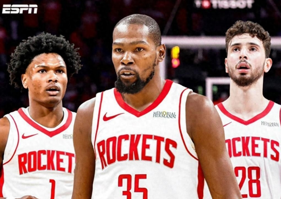 火箭锁定季后赛：西部第5队+连续两年晋级 杜兰特率队冲冠